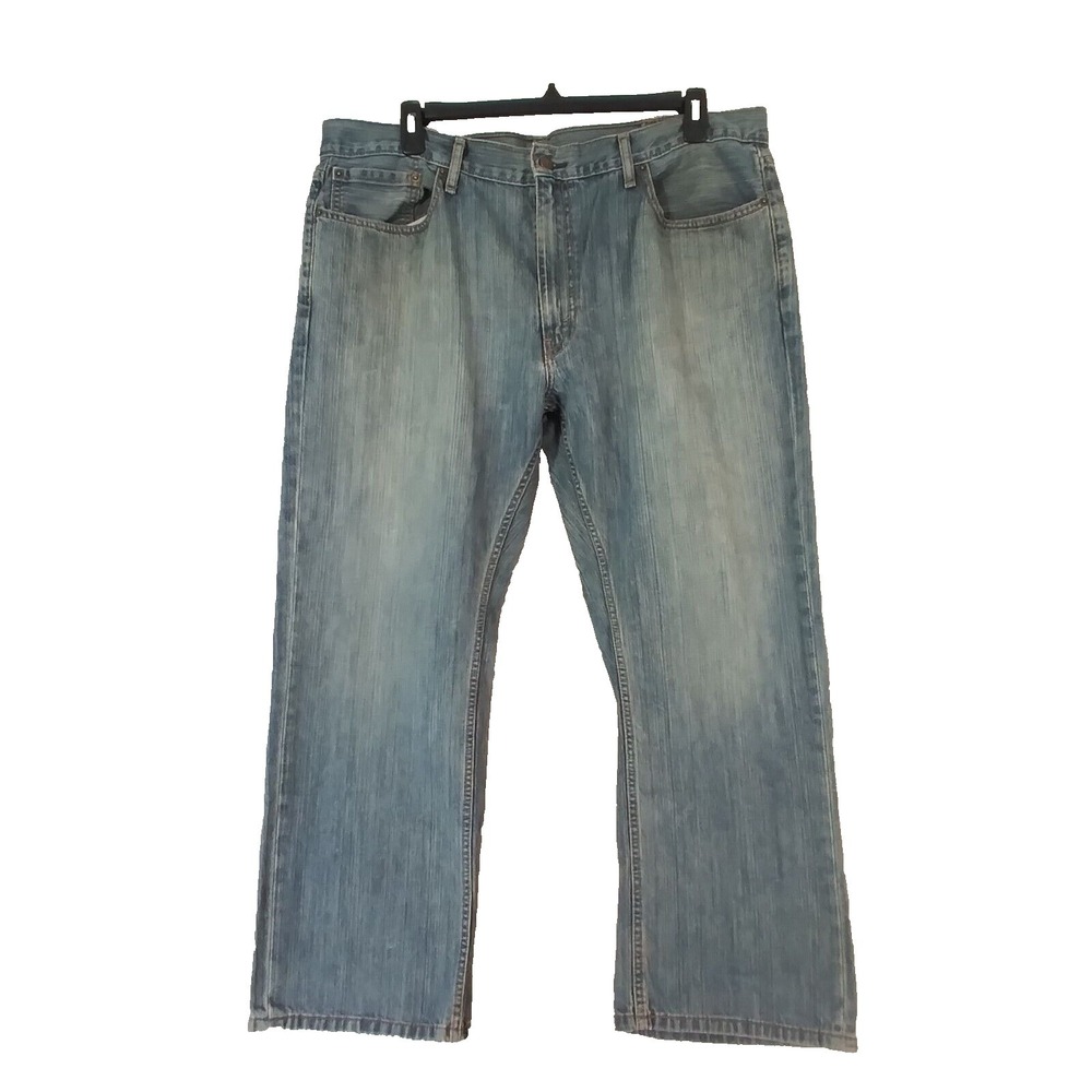 Levi's 559 jeans men's 40 x 30 relaxed fit straight blue denim pants